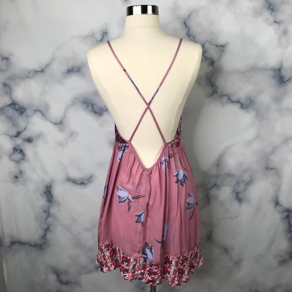 Free People All Mixed Up Slip Dress - Picture 7 of 8